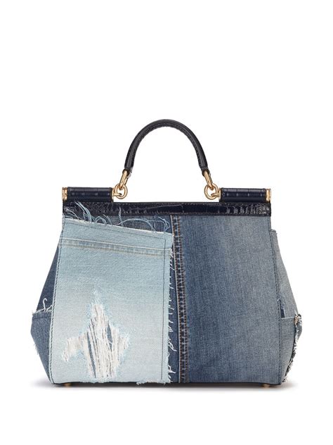 denim dolce gabbana bag|dolce gabbana bag sicily.